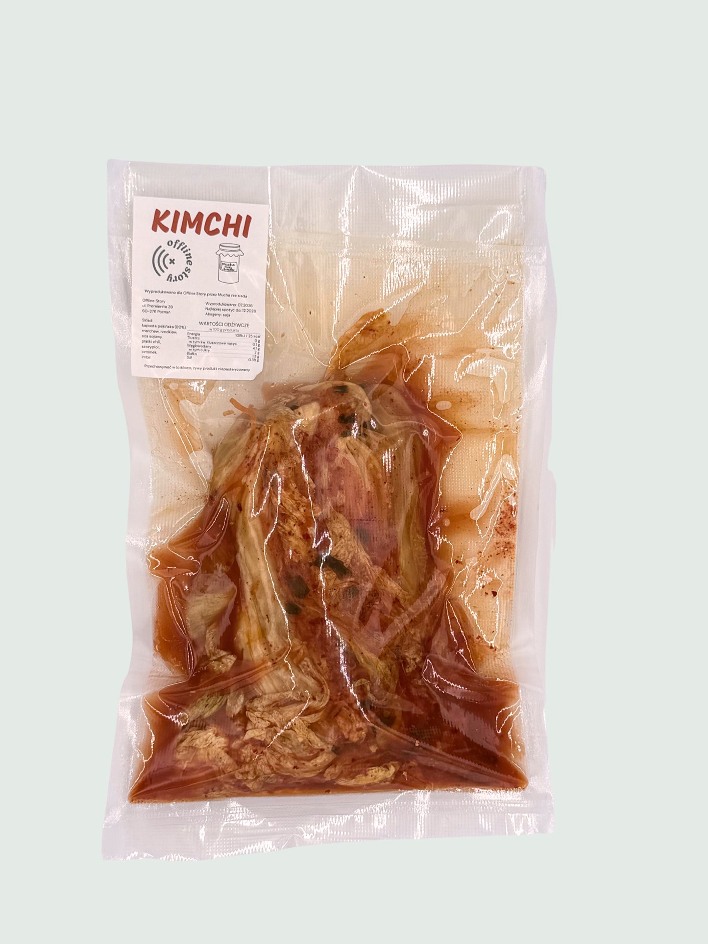 Old Kimchi – całe połówki kapusty