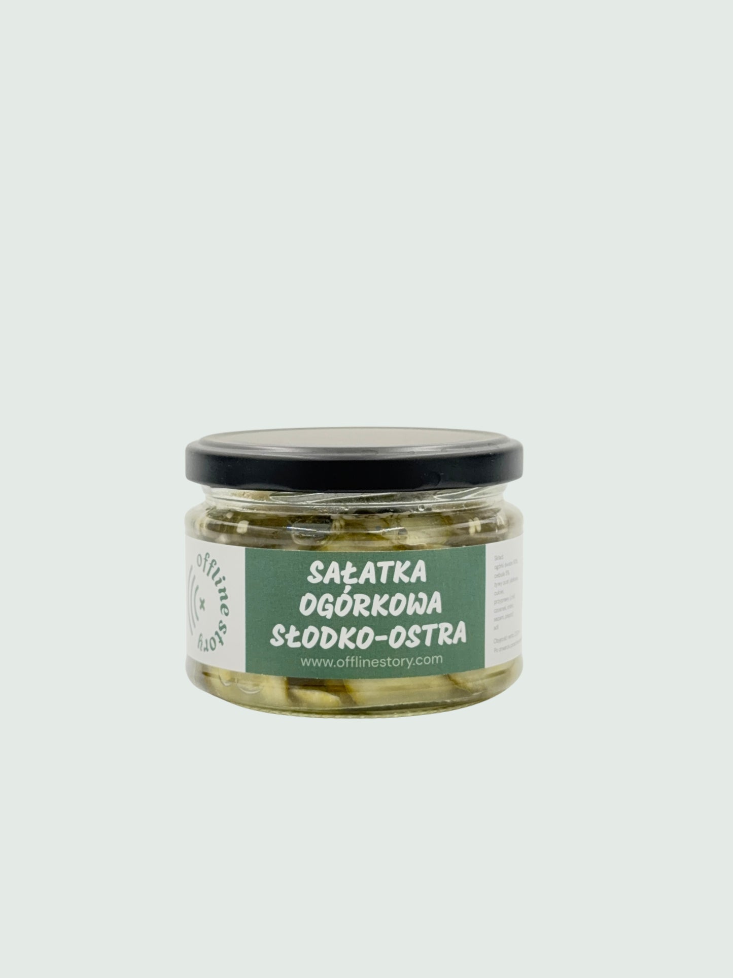Sałatka ogórkowa słodko-ostra