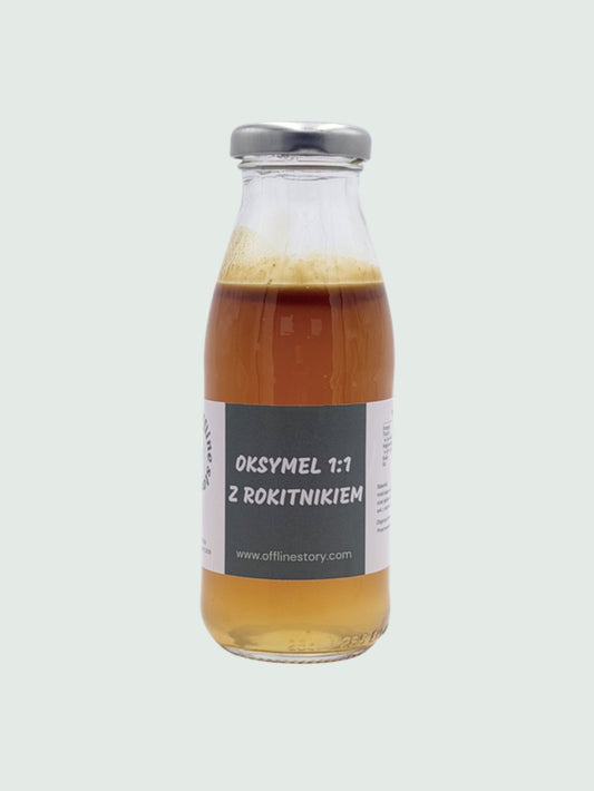 Oksymel z rokitnikiem
