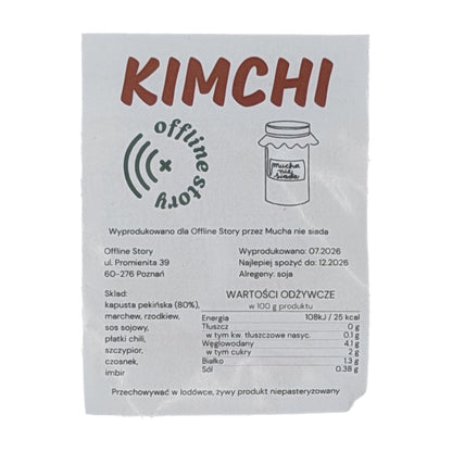 Old Kimchi – całe połówki kapusty