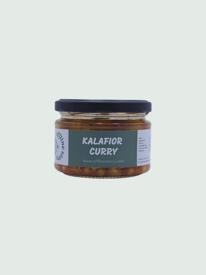 Piklowany kalafior w zalewie pomidorowej z curry