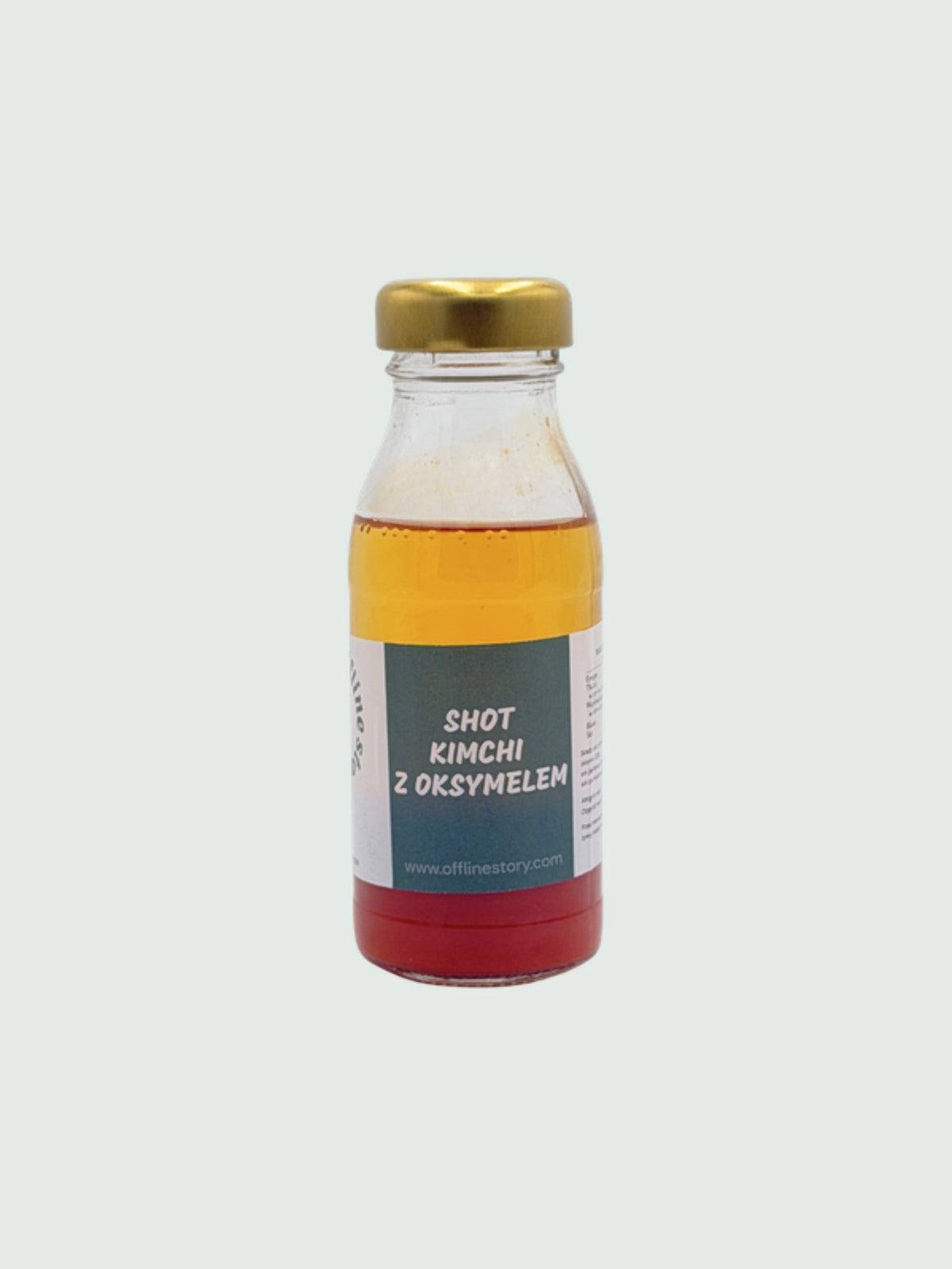 Shot z soku z kimchi i oksymela
