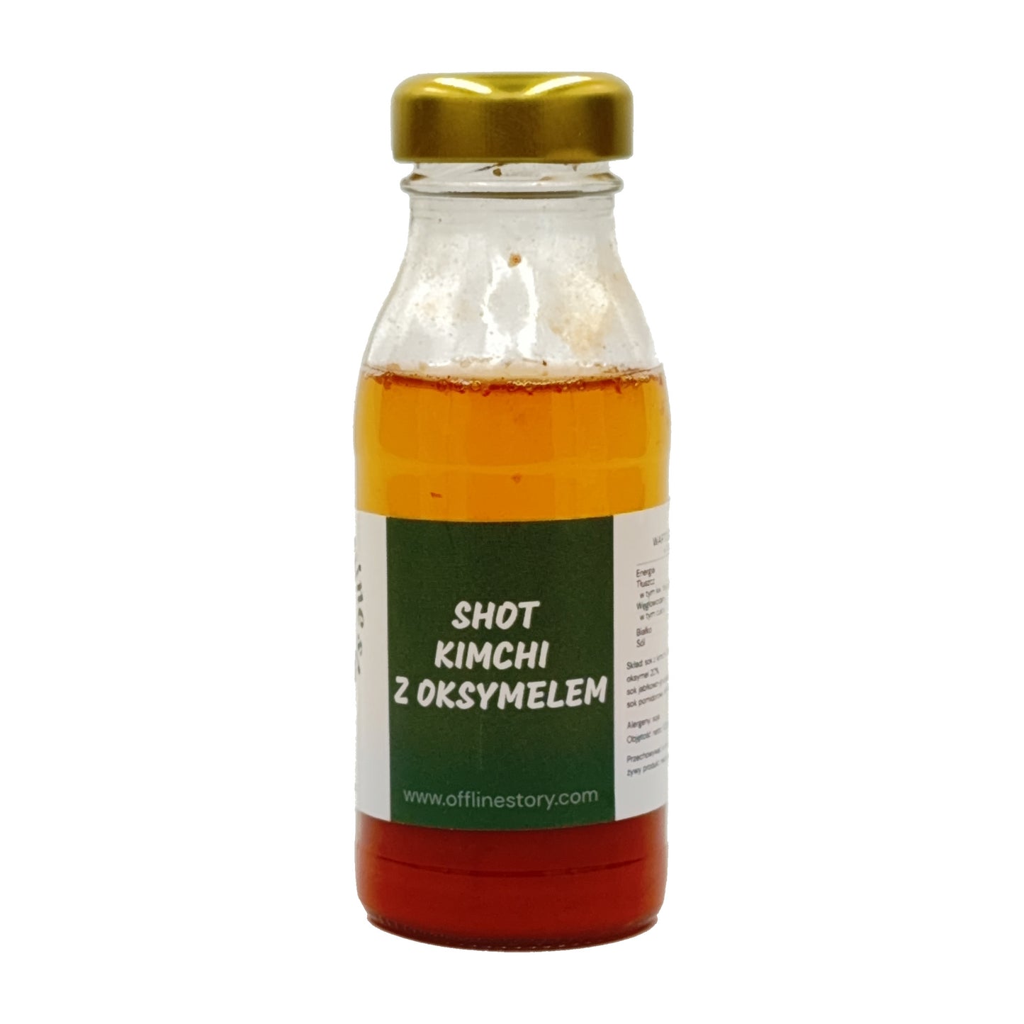 Shot z soku z kimchi i oksymela