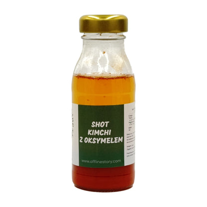 Shot z soku z kimchi i oksymela