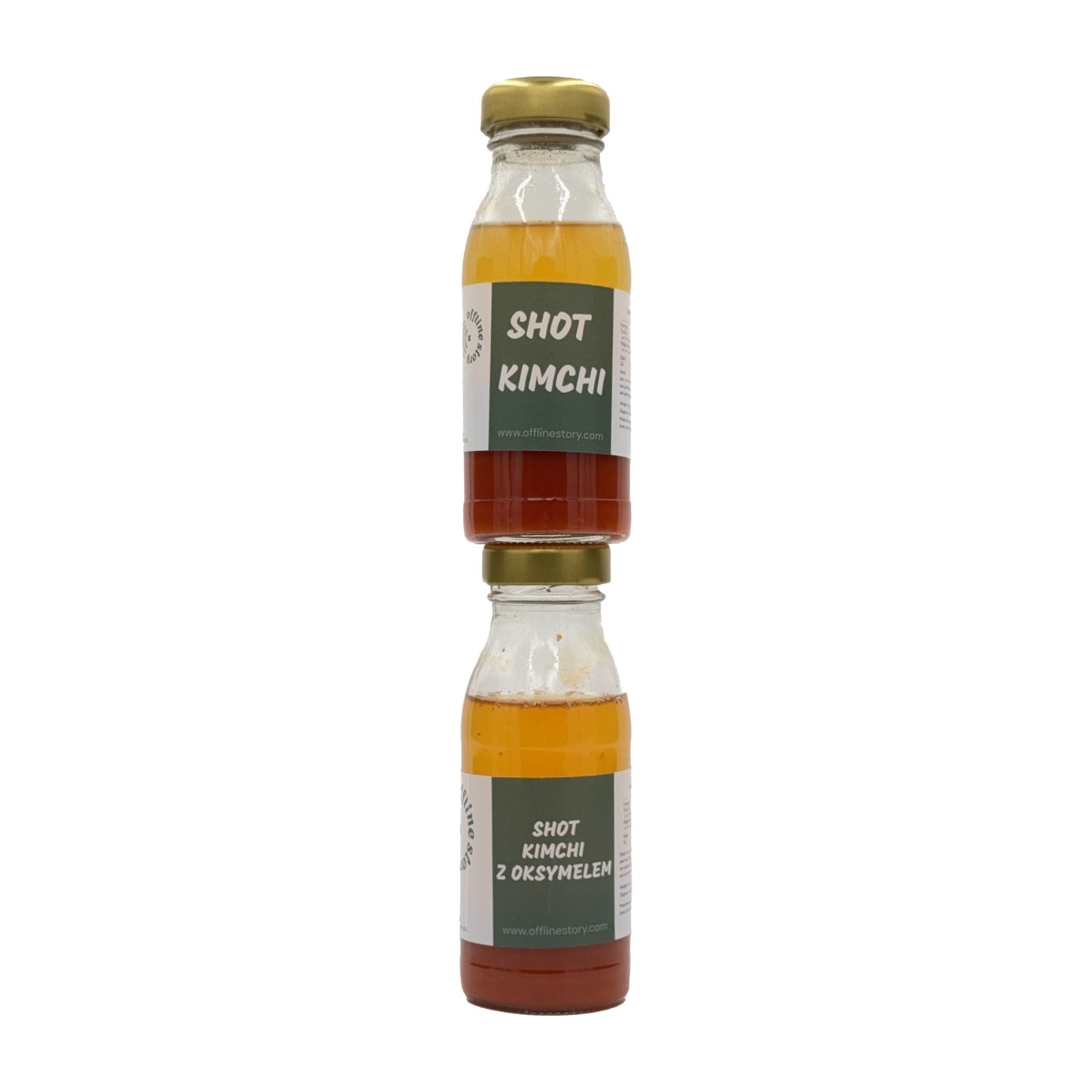 Wytrawny shot z soku kimchi