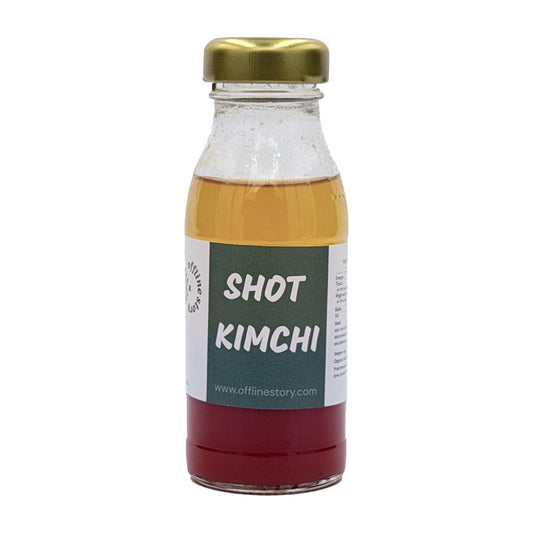 Wytrawny shot z soku kimchi